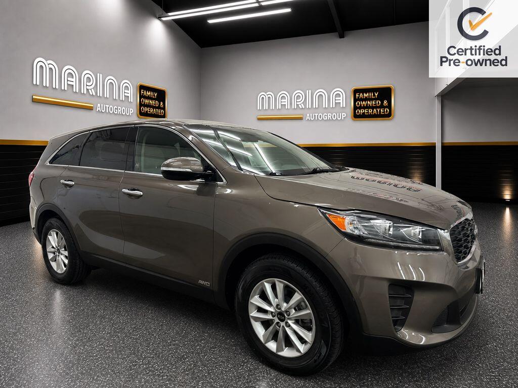 Certified 2019 Kia Sorento LX with VIN 5XYPGDA36KG574786 for sale in Webster, NY