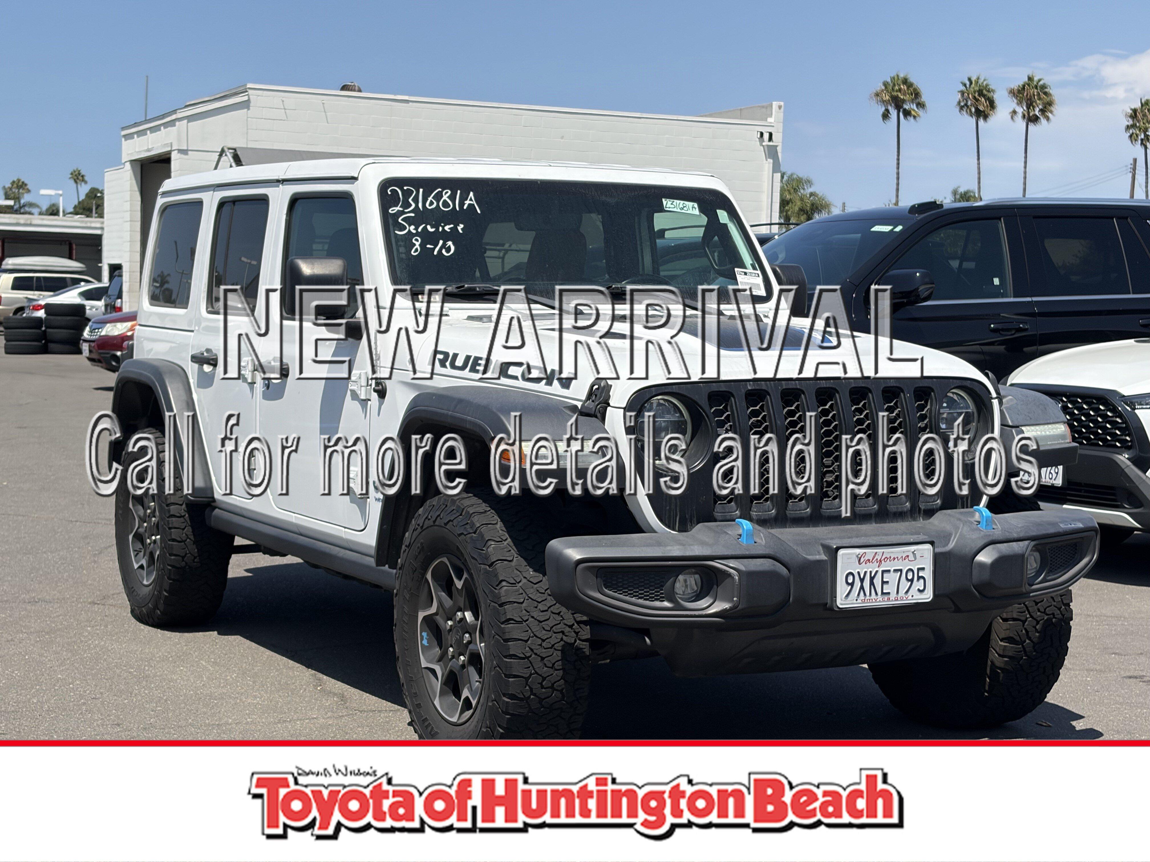2022 Jeep Wrangler 4xE Unlimited Rubicon 4xe