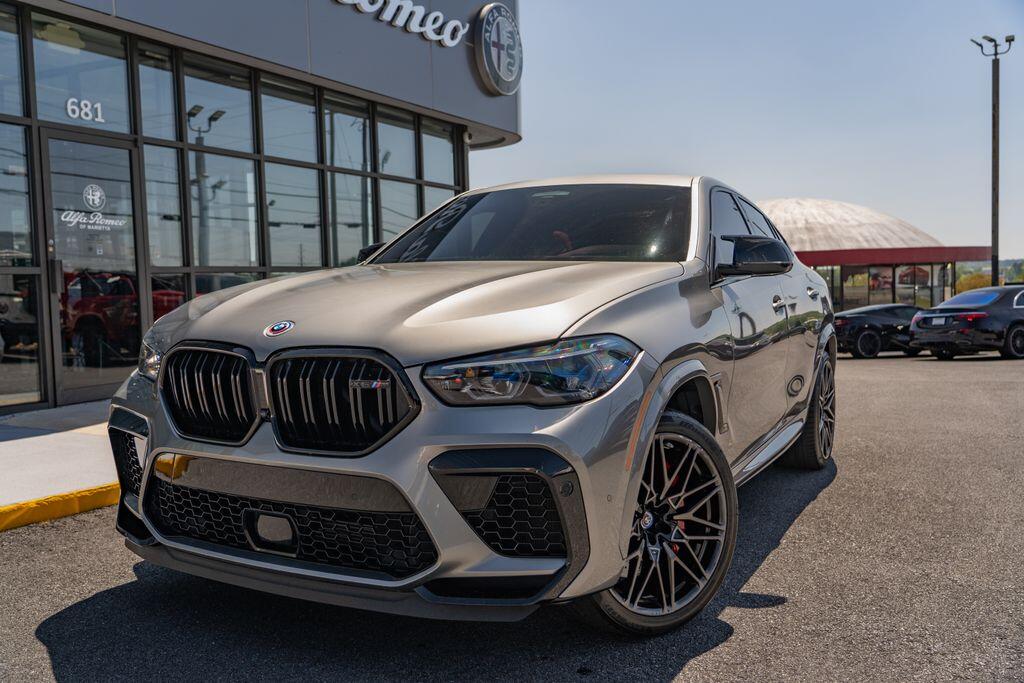 Used 2022 BMW X6 M Base with VIN 5YMCY0C09N9M79708 for sale in Marietta, GA