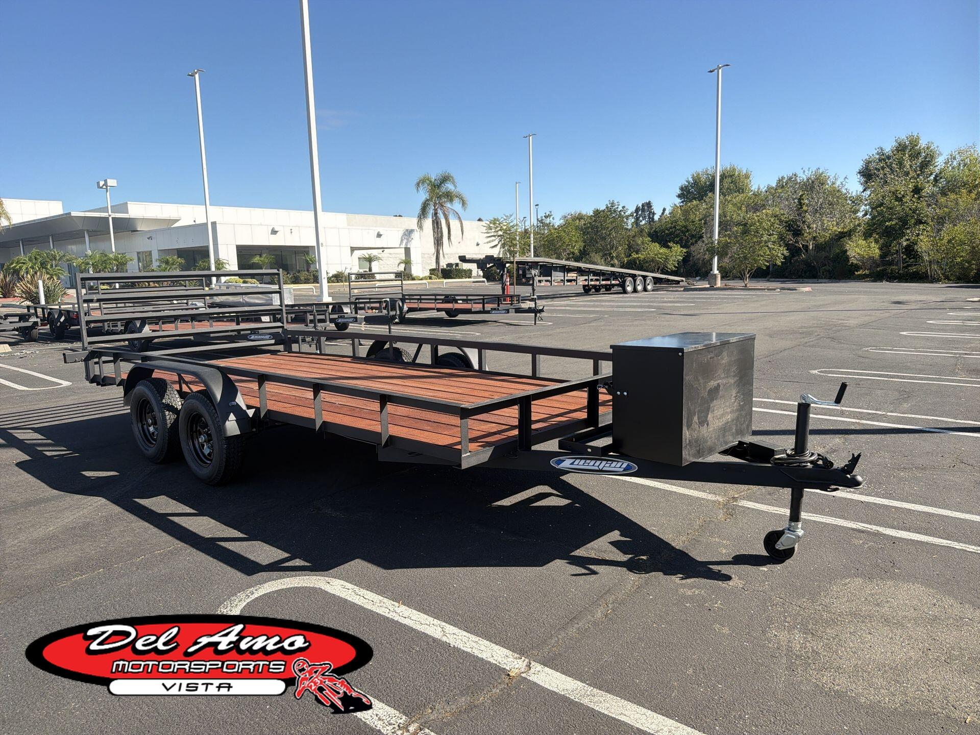 2026 Zieman F-716 FLATBED TRAILER