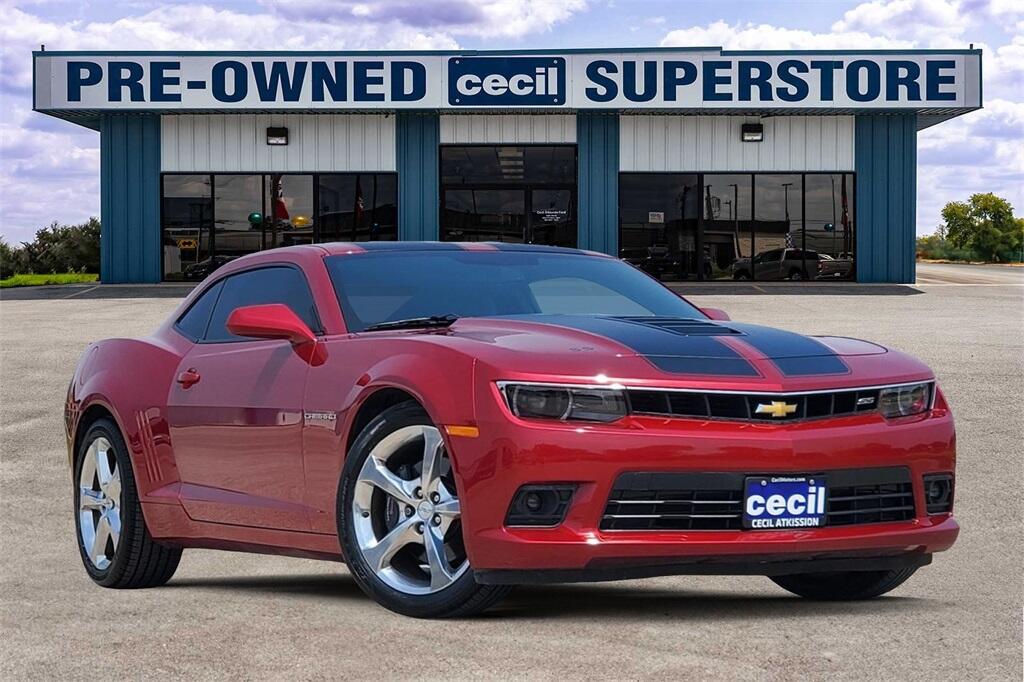 Used 2014 Chevrolet Camaro 2SS with VIN 2G1FK1EJ1E9274261 for sale in Burnet, TX