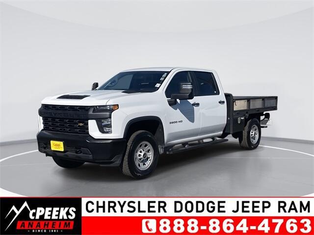 Used 2022 Chevrolet Silverado 3500HD Work Truck with VIN 1GB4WRE79NF218991 for sale in Anaheim, CA