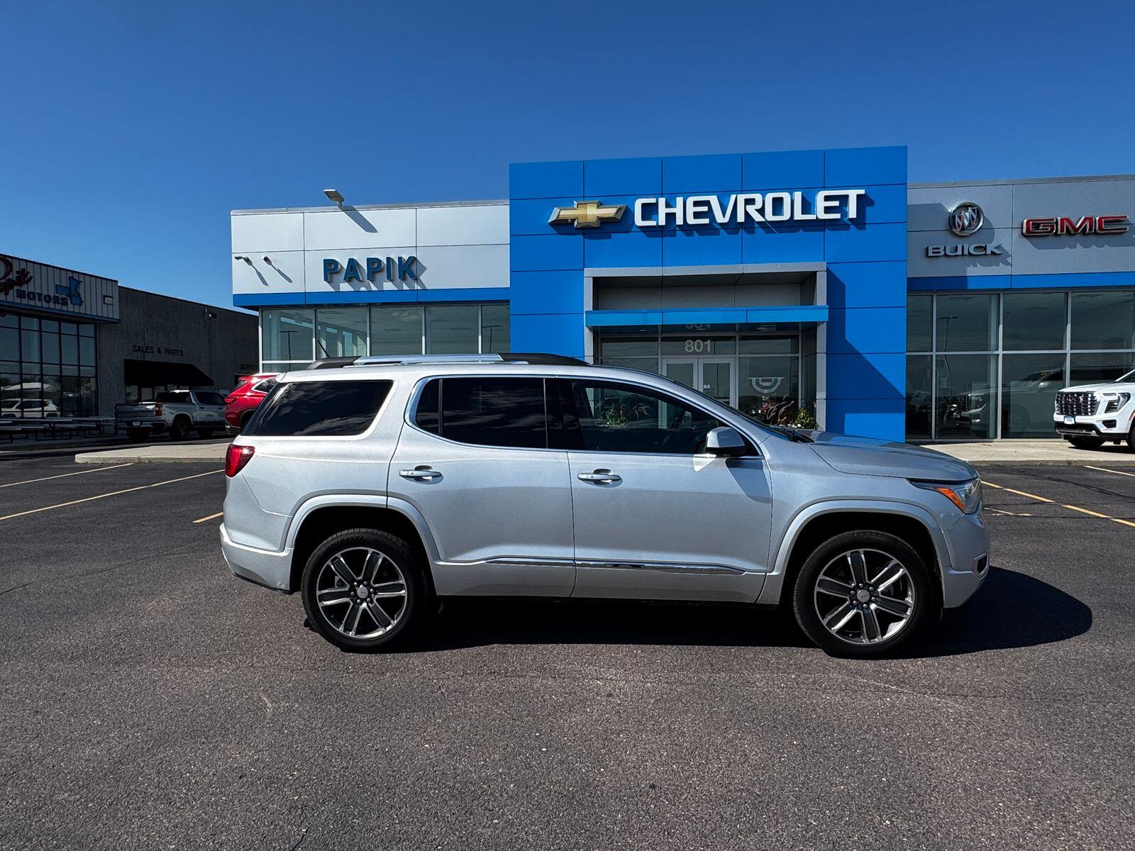 Used 2019 GMC Acadia Denali with VIN 1GKKNXLS6KZ288898 for sale in Luverne, Minnesota