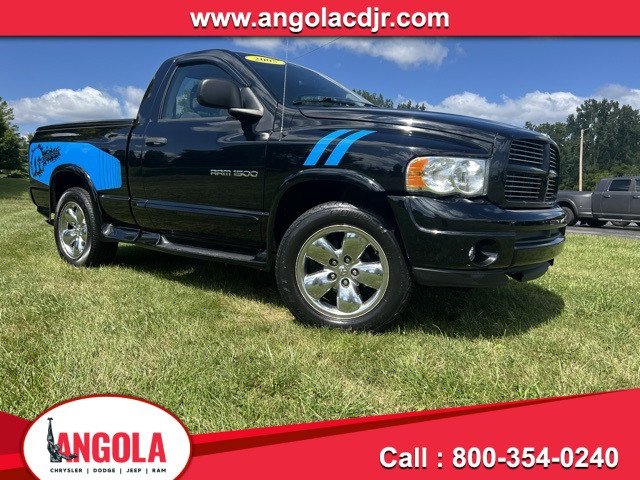 Used 2005 Dodge Ram 1500 Pickup SLT with VIN 1D7HU16DX5J503713 for sale in Angola, IN