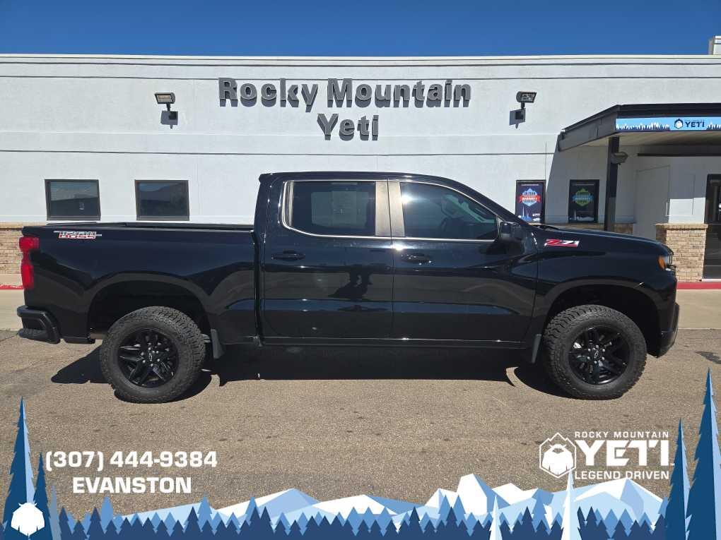 Used 2021 Chevrolet Silverado 1500 LT Trail Boss with VIN 1GCPYFEL1MZ223100 for sale in Jackson, WY