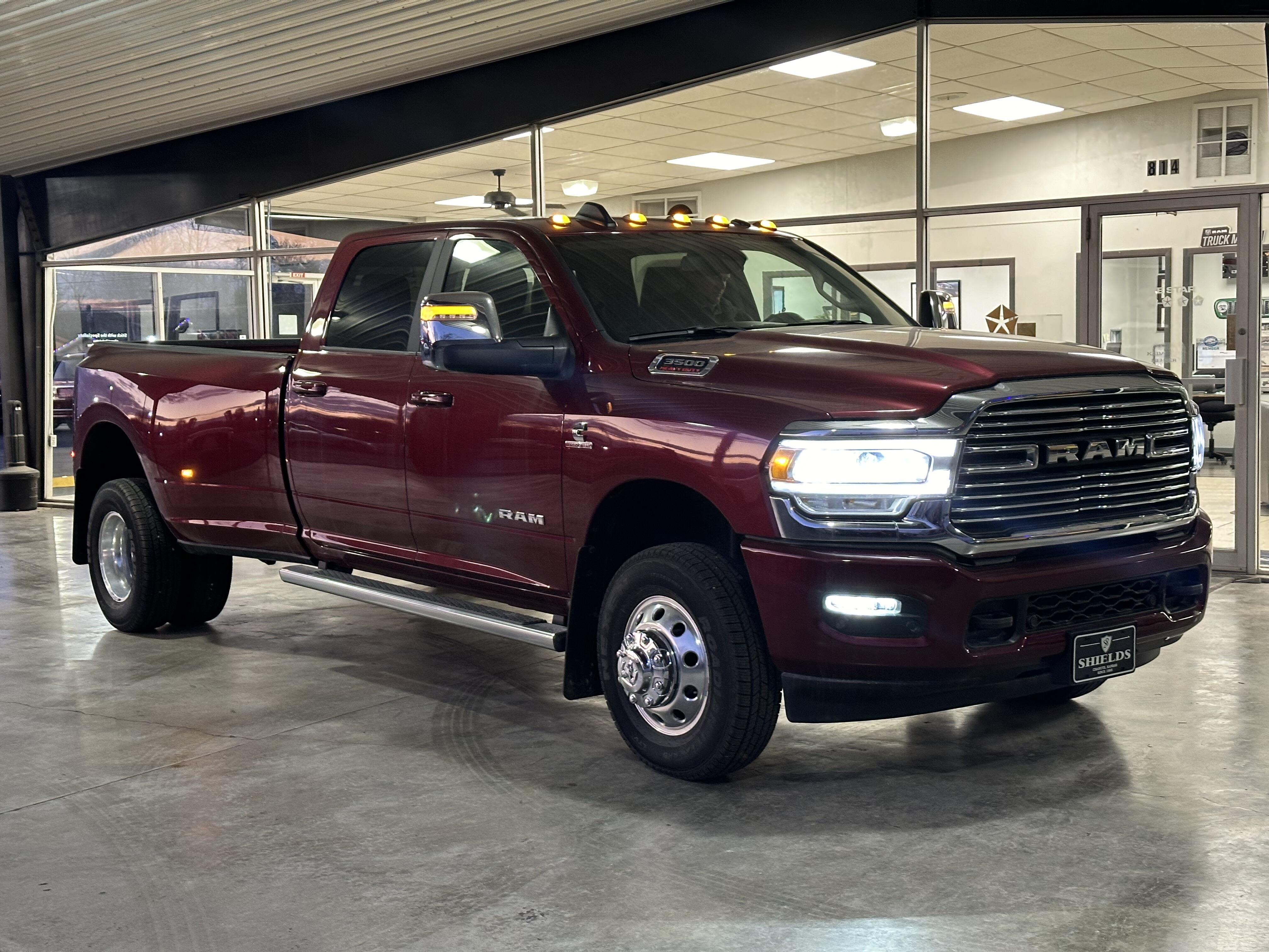 Used 2024 RAM Ram 3500 Pickup Laramie with VIN 3C63RRJL1RG134516 for sale in Chanute, KS