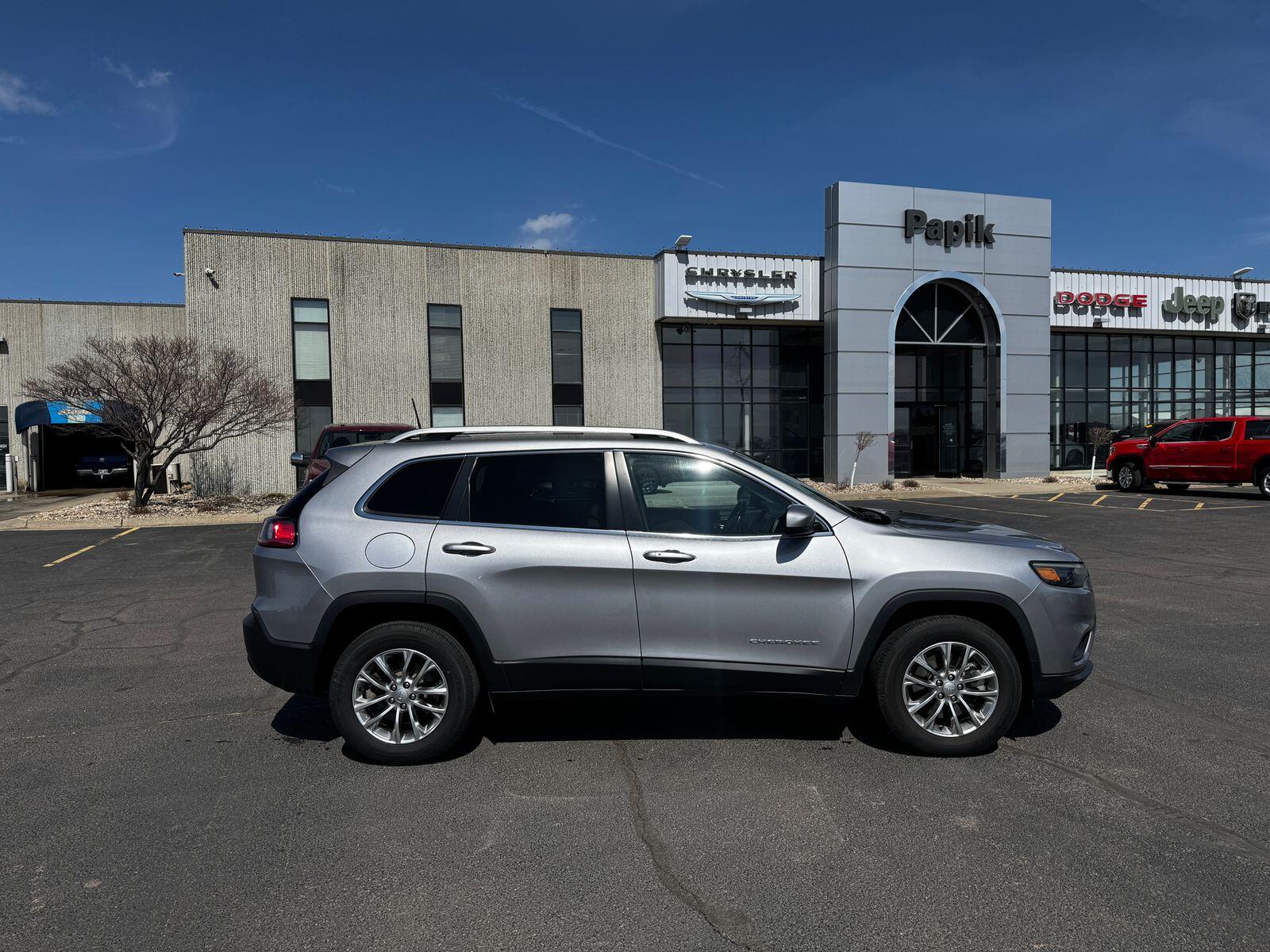 Used 2021 Jeep Cherokee Latitude Plus with VIN 1C4PJMLB3MD191590 for sale in Luverne, Minnesota