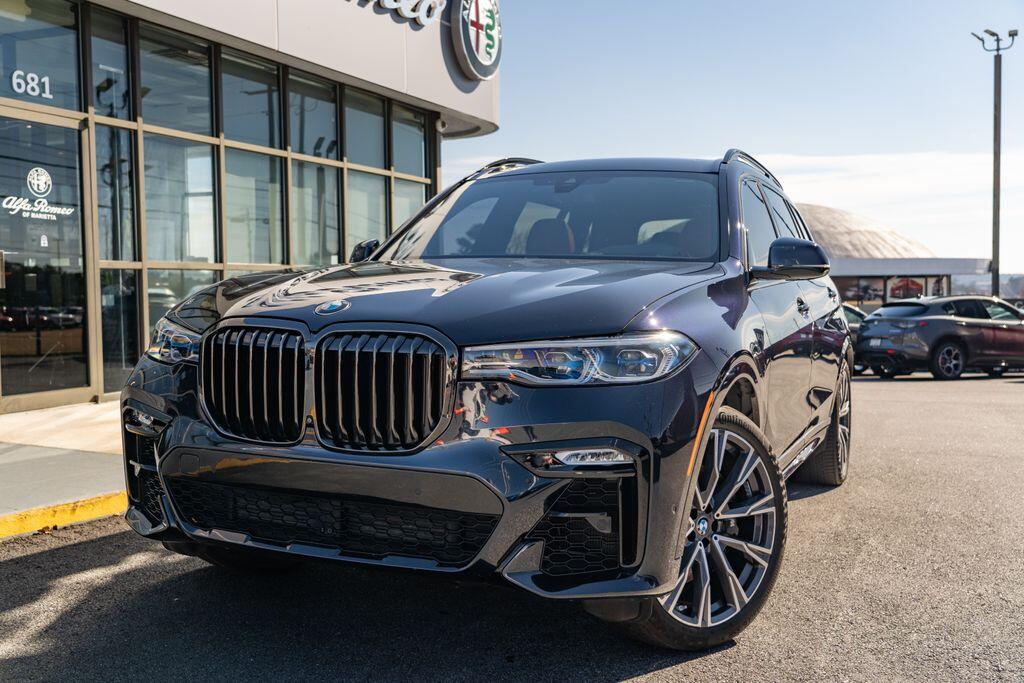 Used 2022 BMW X7 M50i with VIN 5UXCX6C03N9K85320 for sale in Marietta, GA