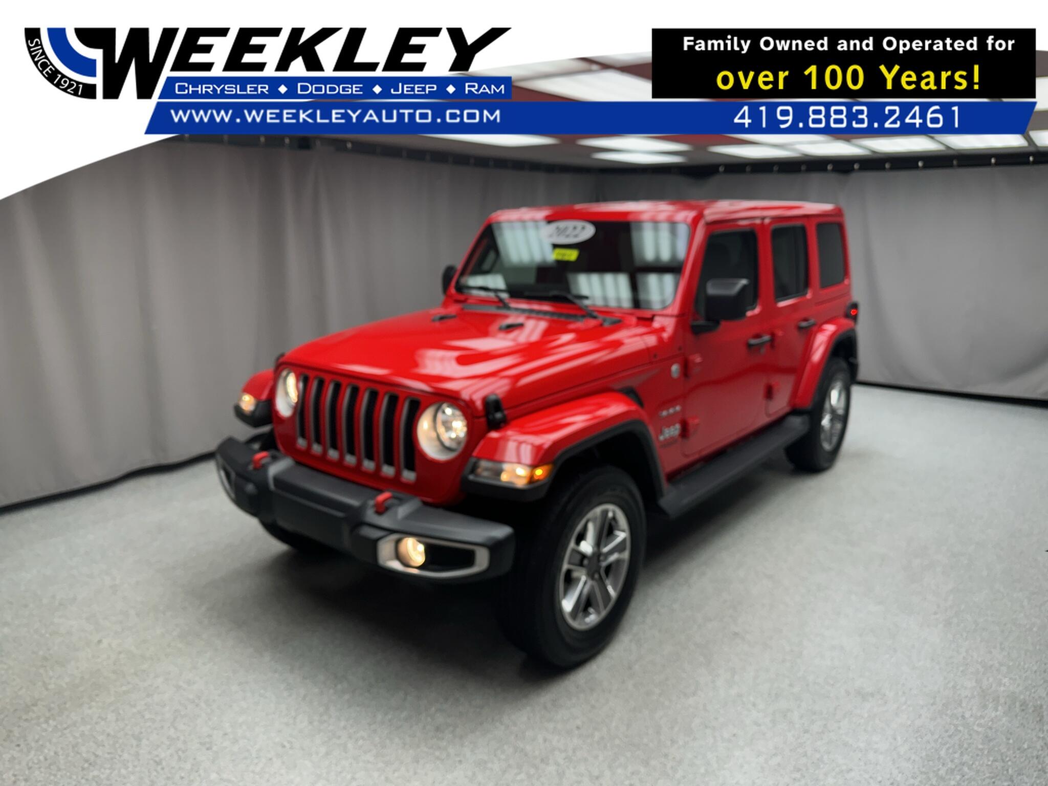 2022 Jeep Wrangler Unlimited Sahara