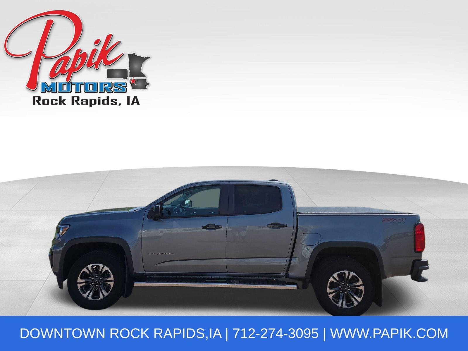 Used 2022 Chevrolet Colorado Z71 with VIN 1GCGTDEN2N1260399 for sale in Luverne, Minnesota