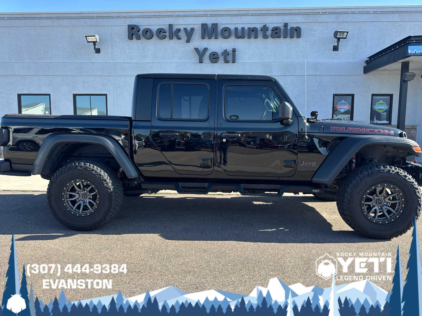 Used 2022 Jeep Gladiator Rubicon with VIN 1C6JJTBG8NL151114 for sale in Jackson, WY
