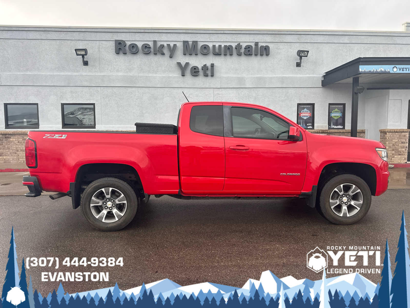 Used 2015 Chevrolet Colorado Z71 with VIN 1GCHTCE35F1246561 for sale in Jackson, WY