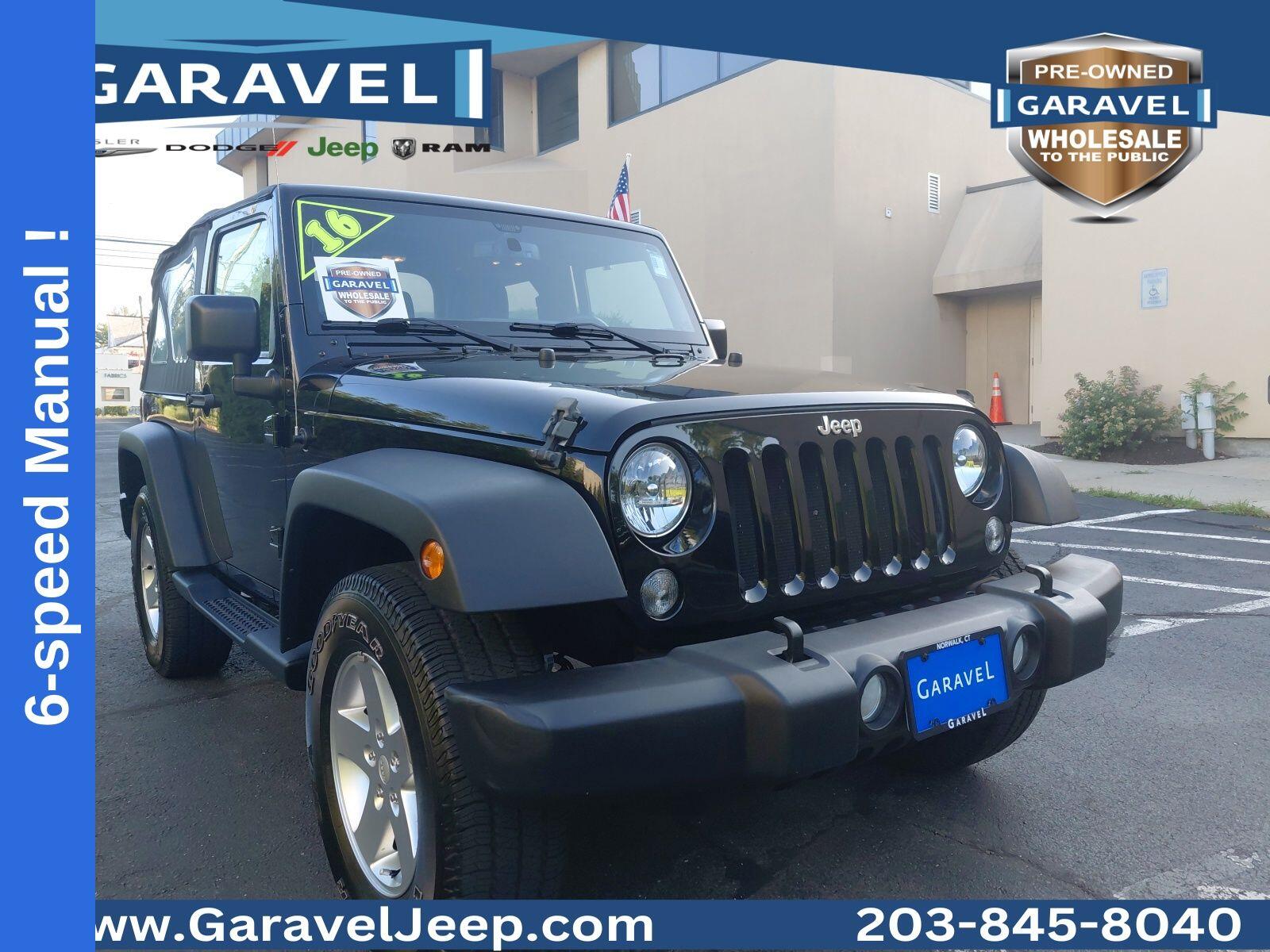 2016 Jeep Wrangler JK Sport