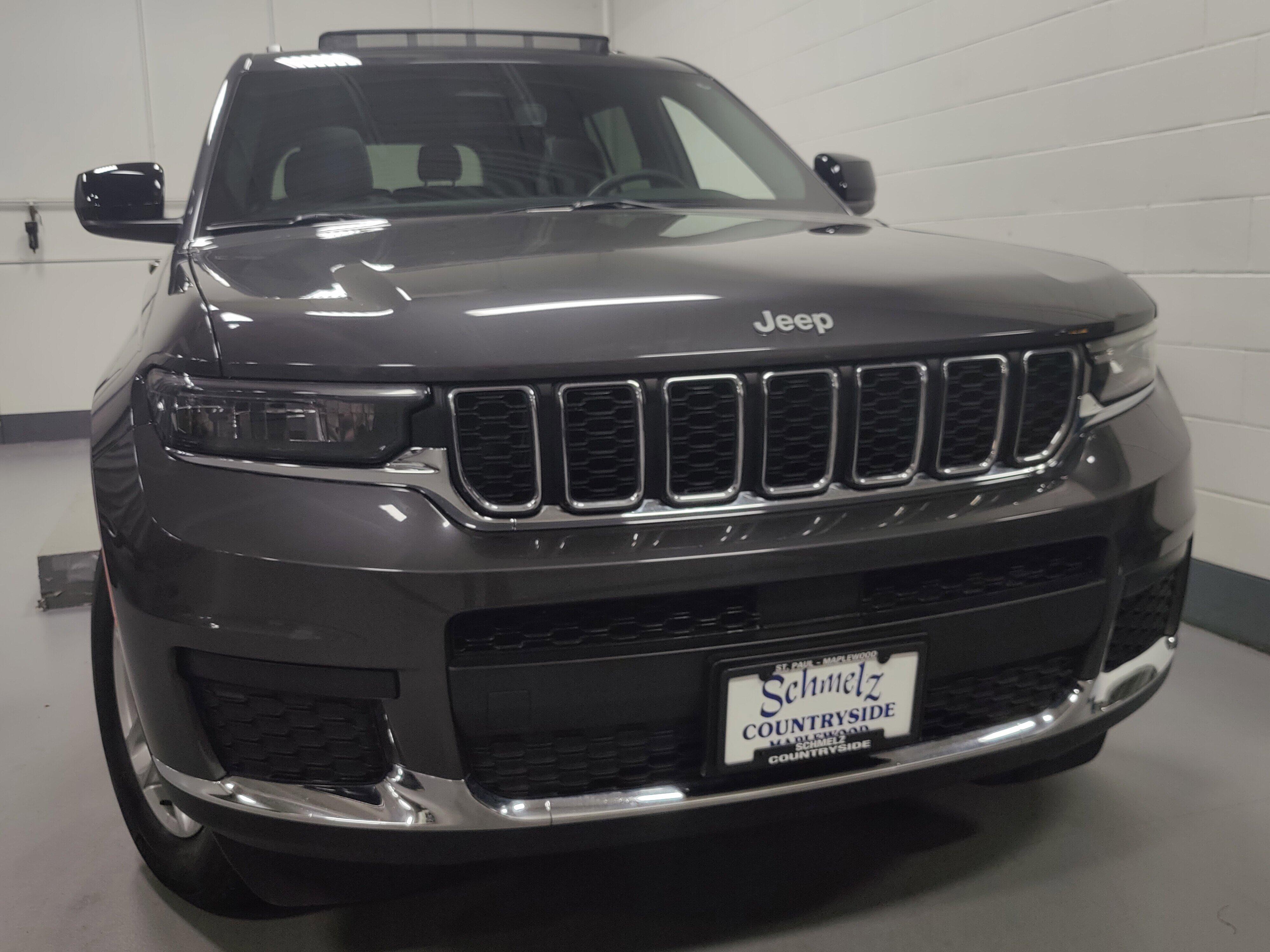 Used 2024 Jeep Grand Cherokee L Laredo with VIN 1C4RJKAG1R8517902 for sale in Maplewood, MN