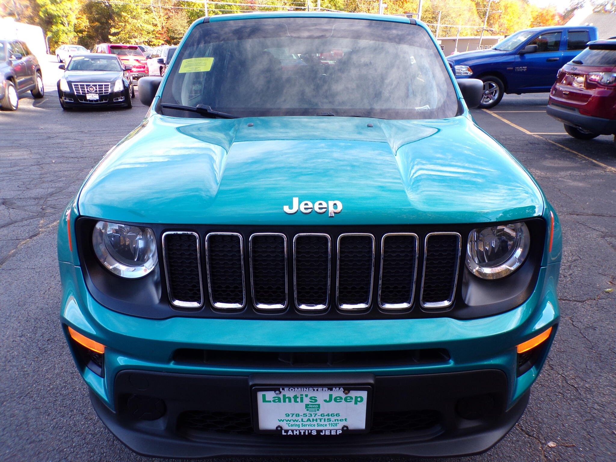 Used 2020 Jeep Renegade Sport with VIN ZACNJBAB4LPL63380 for sale in Leominster, MA