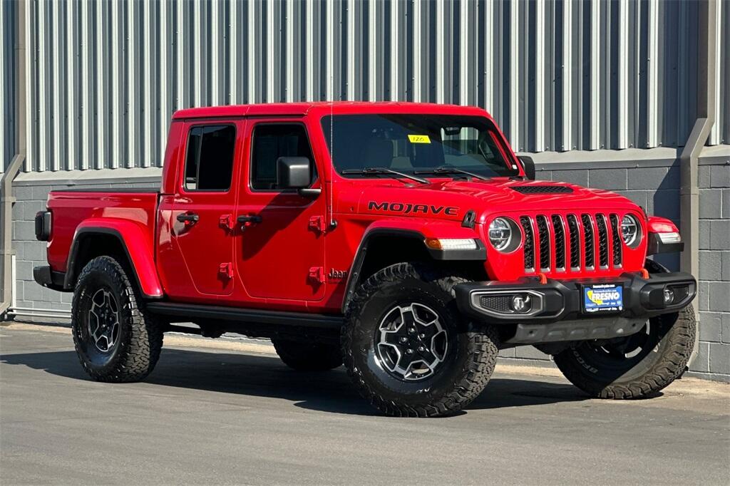 Used 2021 Jeep Gladiator Mojave with VIN 1C6JJTEG6ML539288 for sale in Fresno, CA