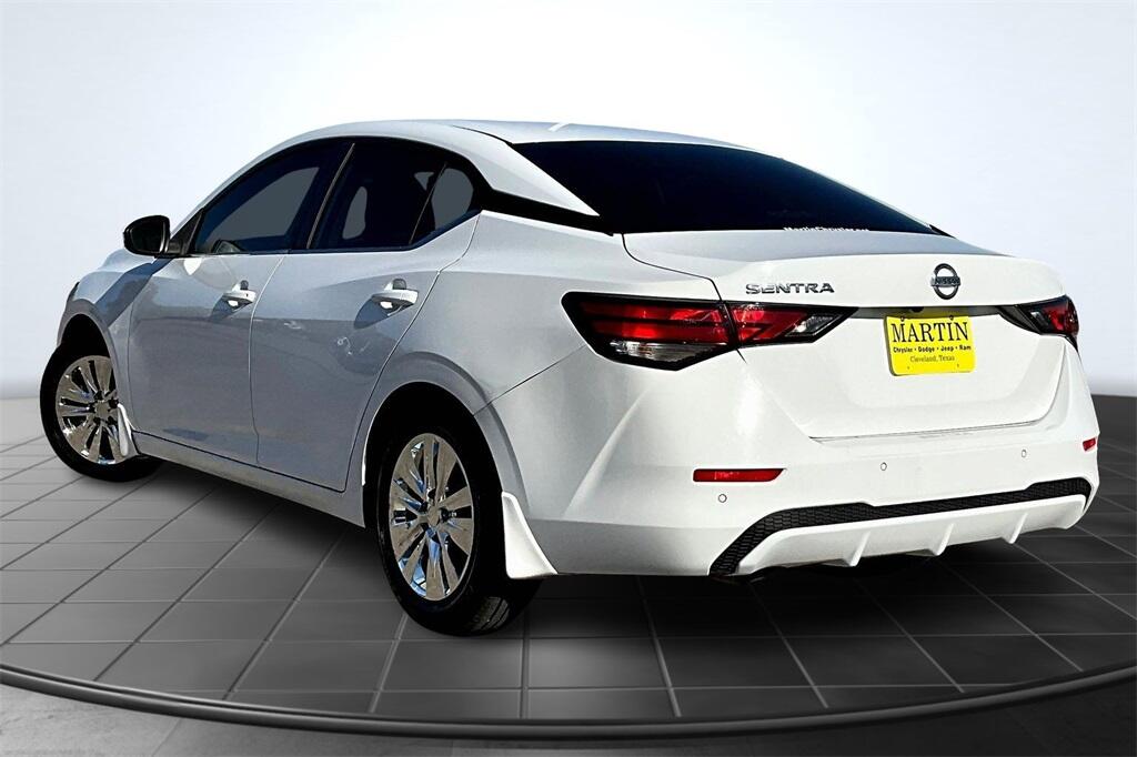Used 2021 Nissan Sentra S with VIN 3N1AB8BV0MY267675 for sale in Cleveland, TX