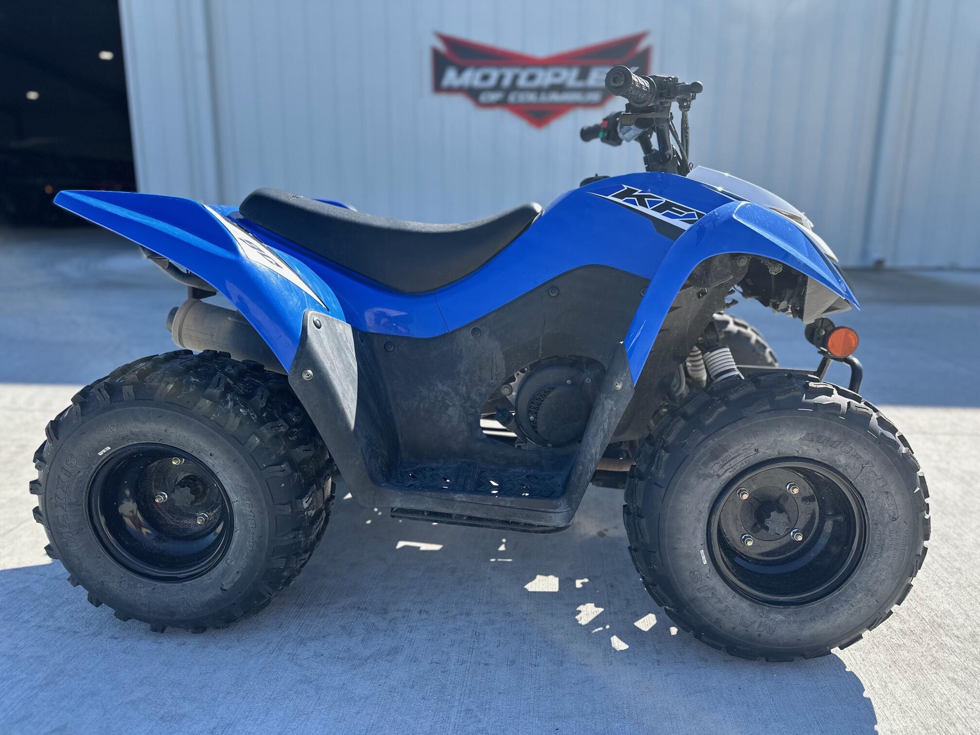 2023 Kawasaki KFX 90 - Vibrant Blue