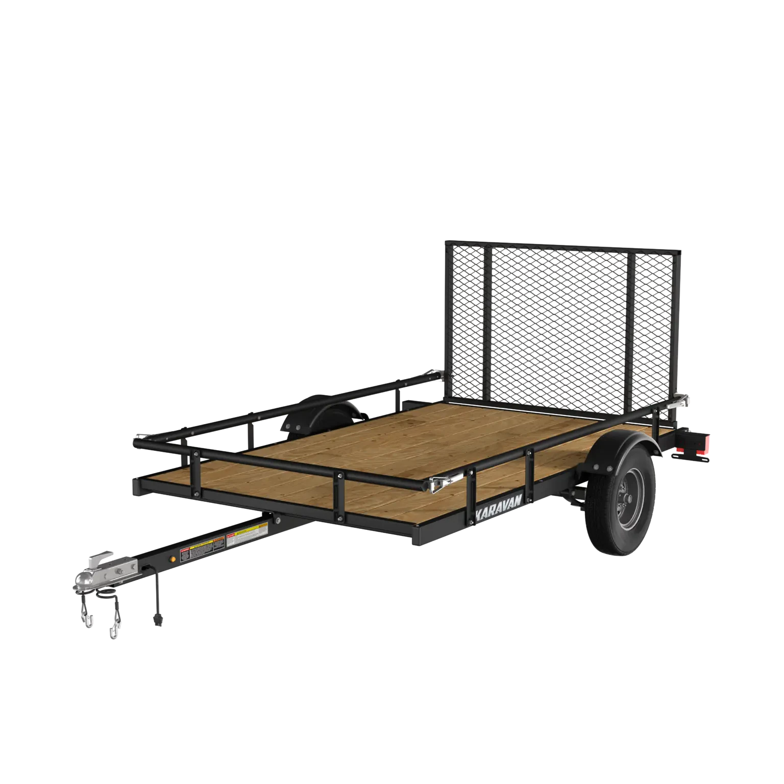 2026 Karavan 5 x 8 ft. Steel Utility Trailer w/ Slide Rail