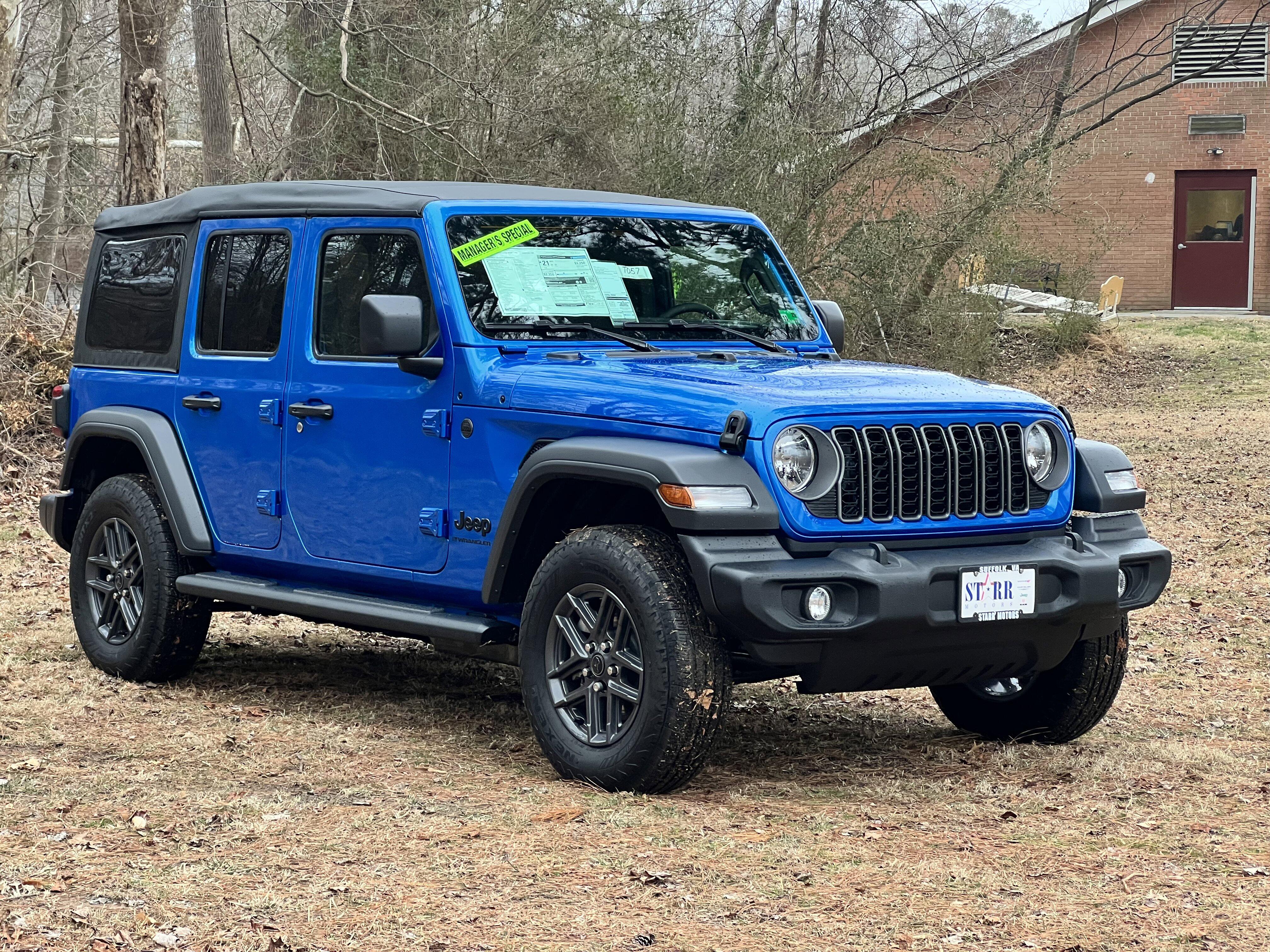 2026 Jeep Wrangler Unlimited Wrangler 4-door Sport S