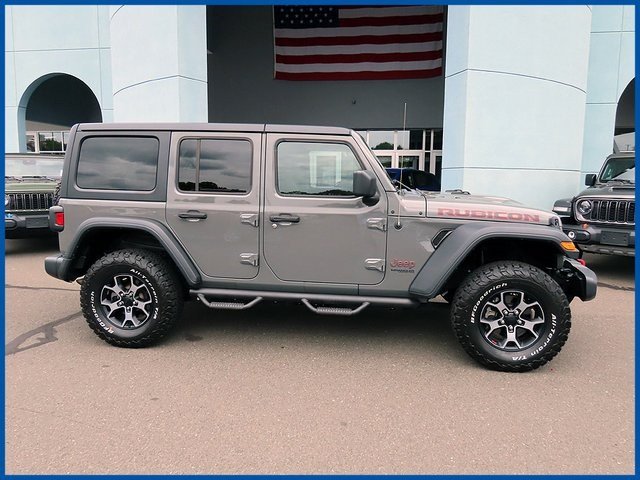 Certified 2019 Jeep Wrangler Unlimited Rubicon with VIN 1C4HJXFN7KW560075 for sale in New Britain, CT