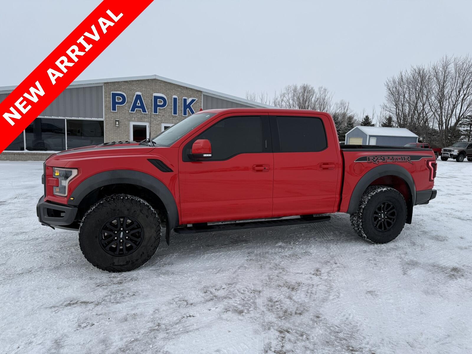 Used 2019 Ford F-150 Raptor with VIN 1FTFW1RG0KFD16710 for sale in Luverne, Minnesota
