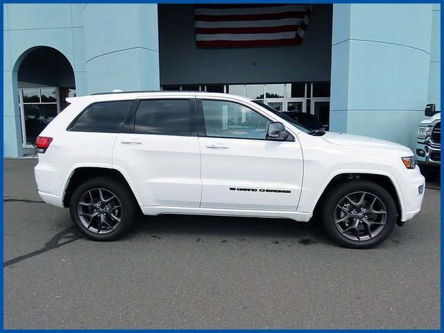 Certified 2021 Jeep Grand Cherokee 80th Edition with VIN 1C4RJFBG0MC880171 for sale in New Britain, CT