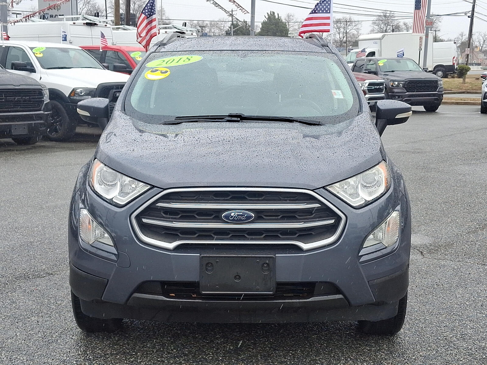 Used 2018 Ford Ecosport SE with VIN MAJ6P1UL2JC240818 for sale in New Castle, DE