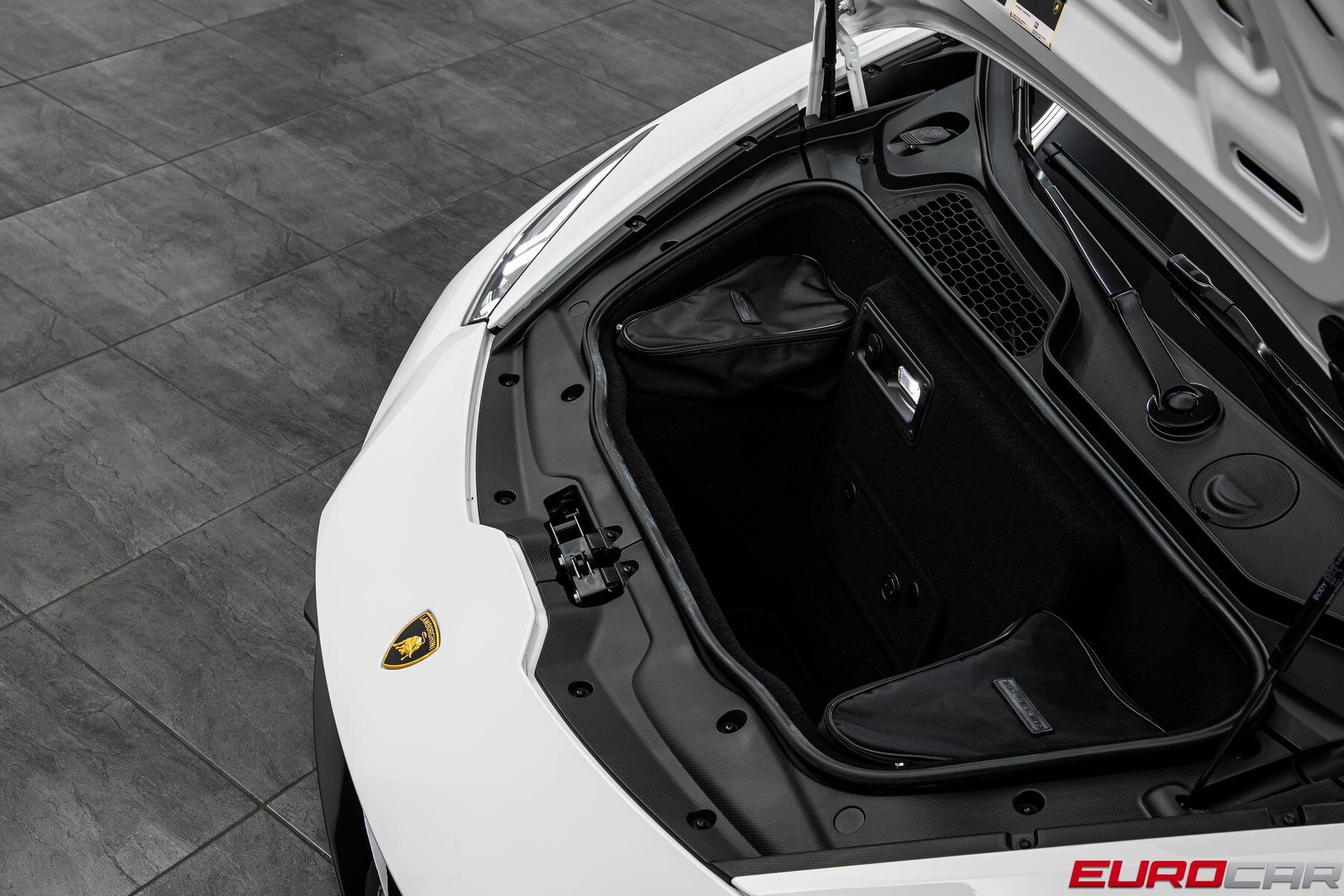 2023 Lamborghini Huracan EVO Spyder RWD *60TH ANNIVERSARY EDITION * FULL PPF* in a Bianco Icarus Metallic exterior color and Blackinterior. Eurocars OC 949-722-7121 eurocaroc.com 