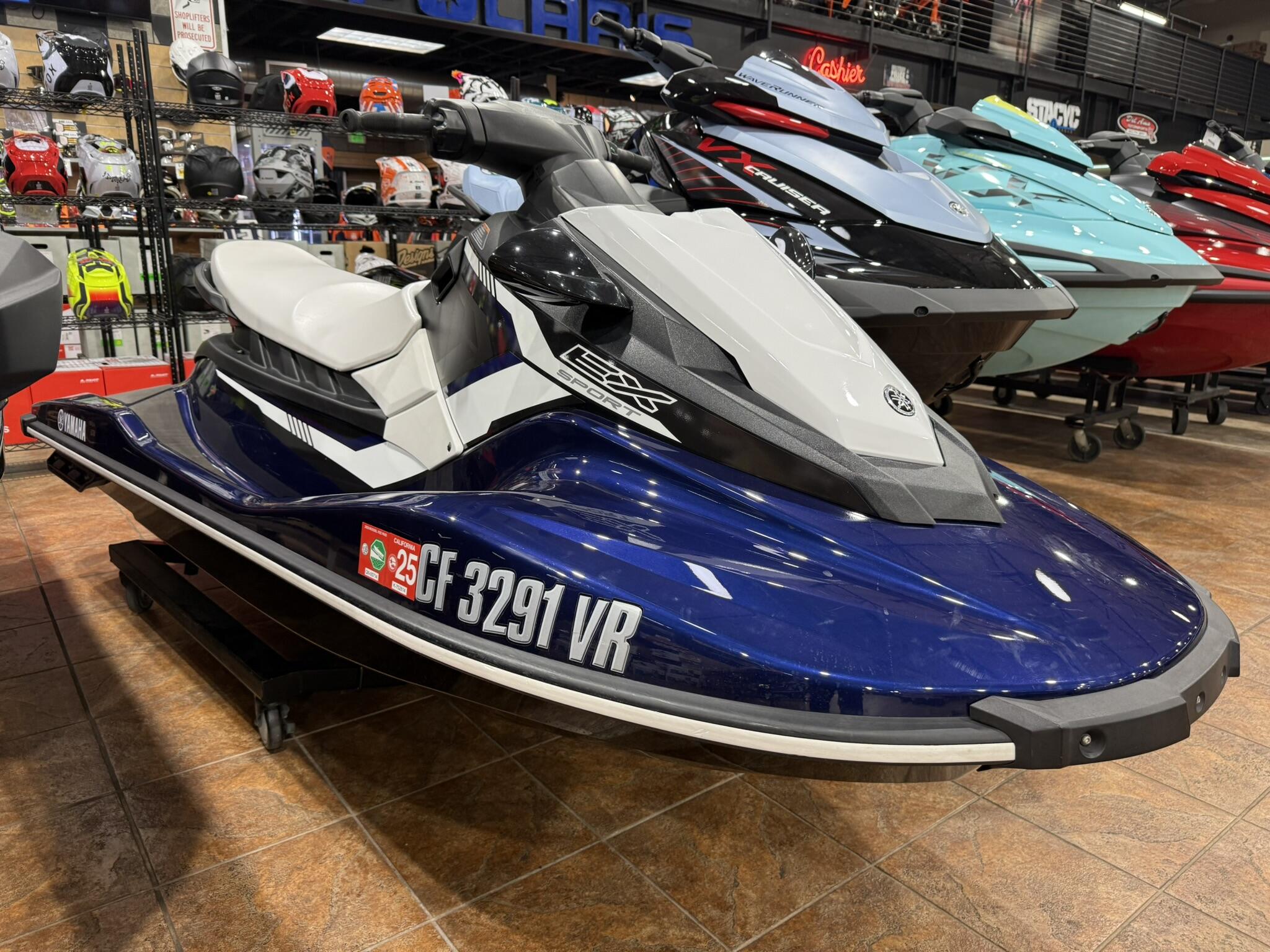 2018 Yamaha EX SPORT-YACHT BLUE&sol;WHITE