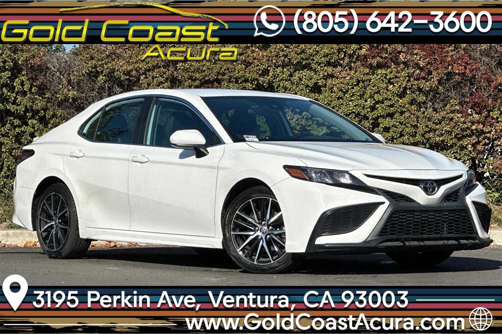 Used 2021 Toyota Camry SE with VIN 4T1G11AK9MU425194 for sale in Ventura, CA