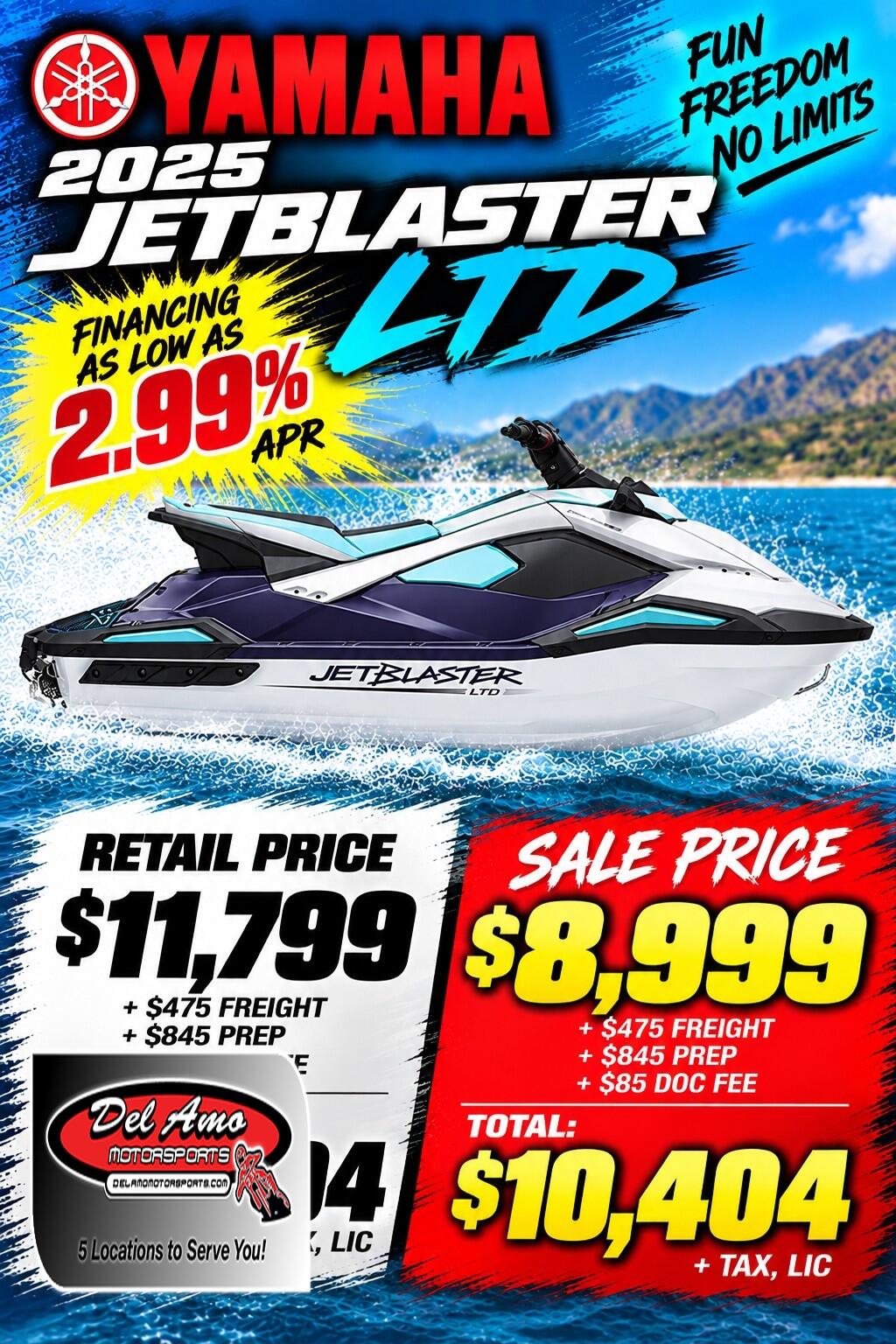 2025 Yamaha JETBLASTER LTD