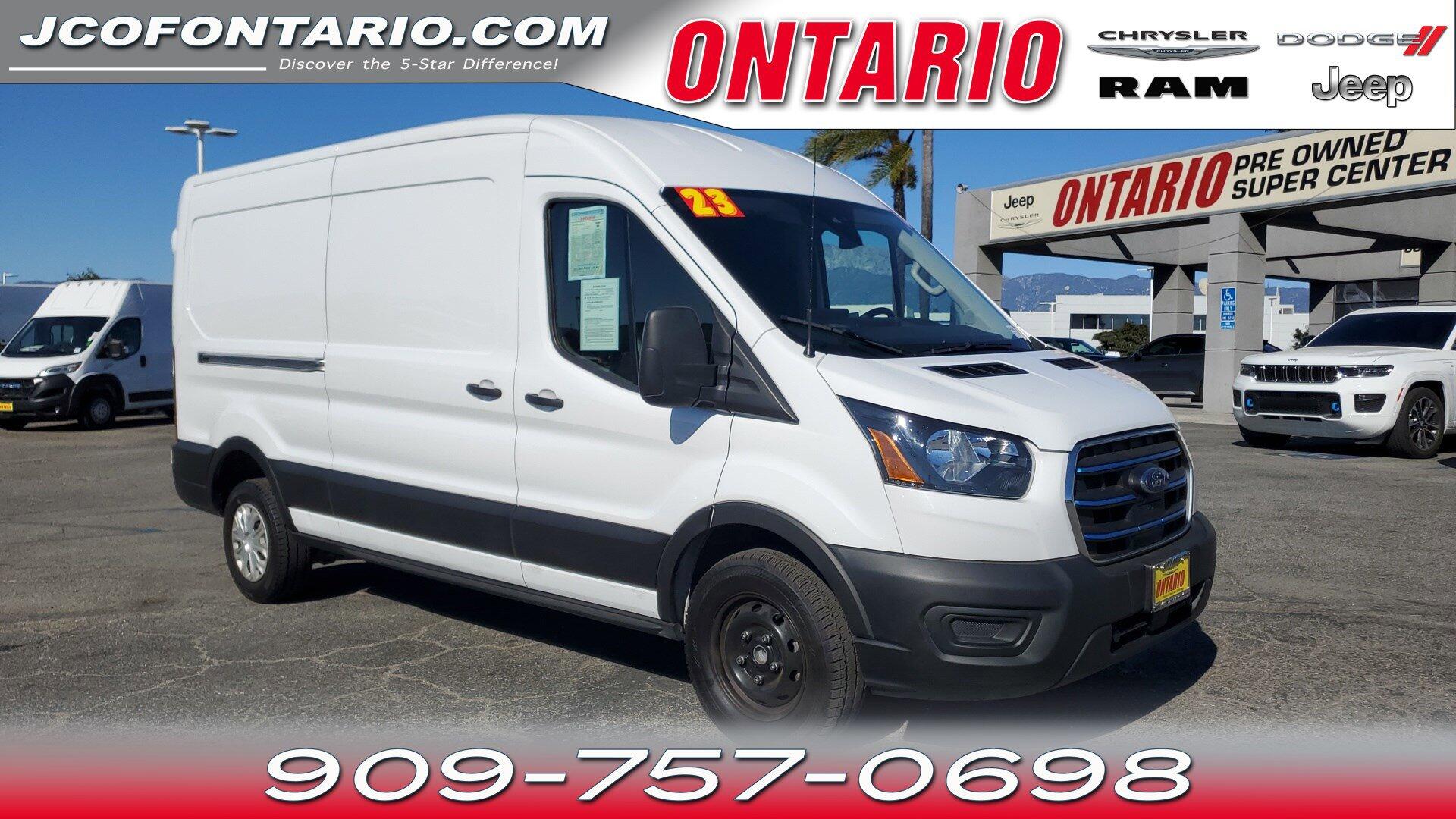 Used 2023 Ford Transit Van Base with VIN 1FTBW9CK0PKB39794 for sale in Ontario, CA