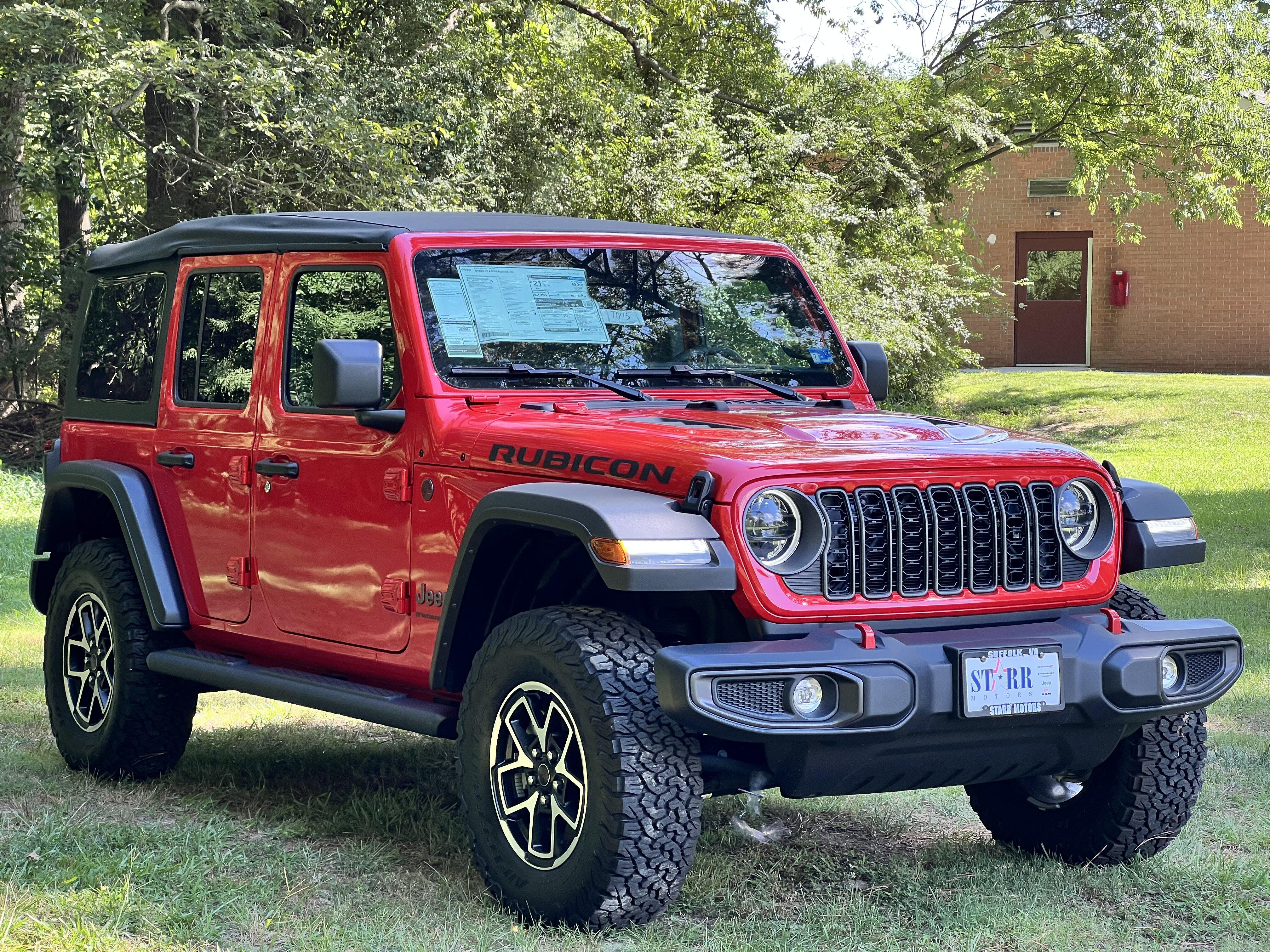 2026 Jeep Wrangler Unlimited Wrangler 4-door Rubicon