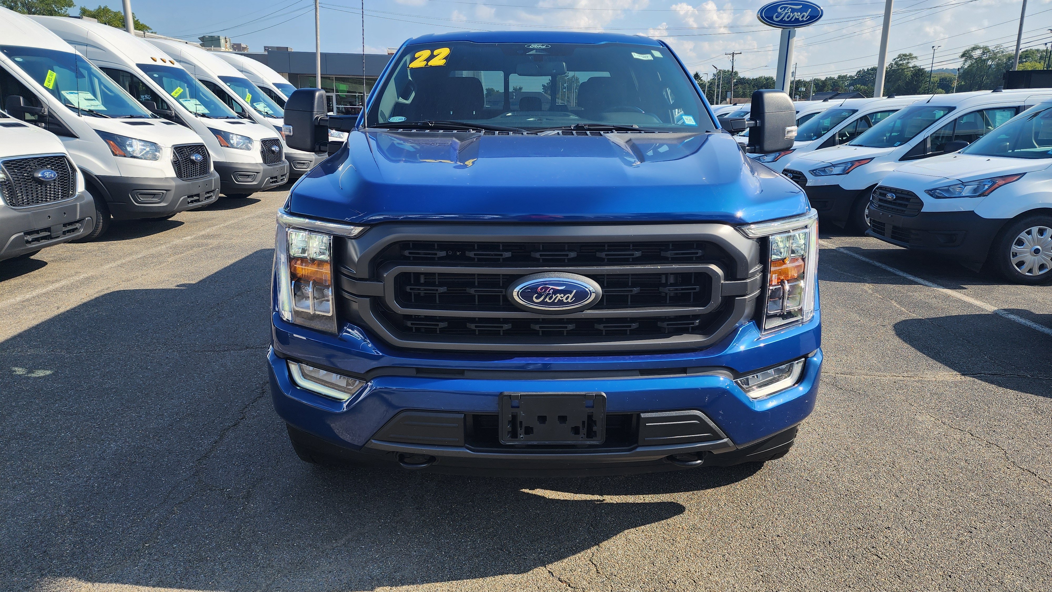 Used 2022 Ford F-150 XLT with VIN 1FTFW1E87NKF22679 for sale in Elmira, NY