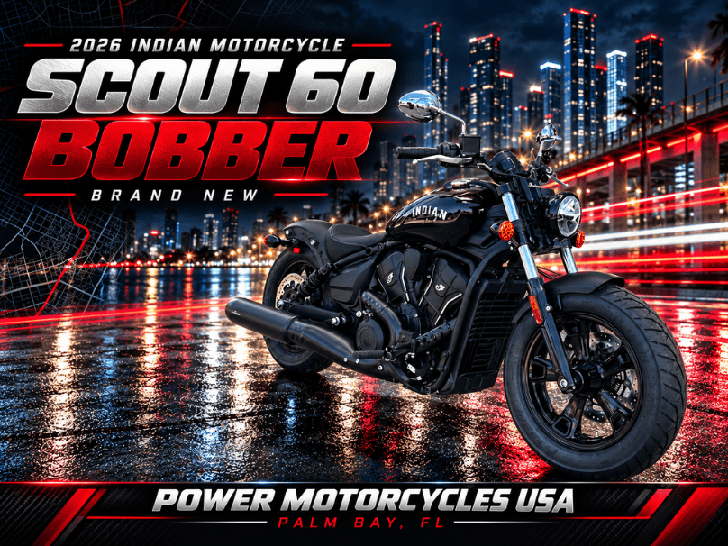 2026 Indian Motorcycle Scout 60 Bobber