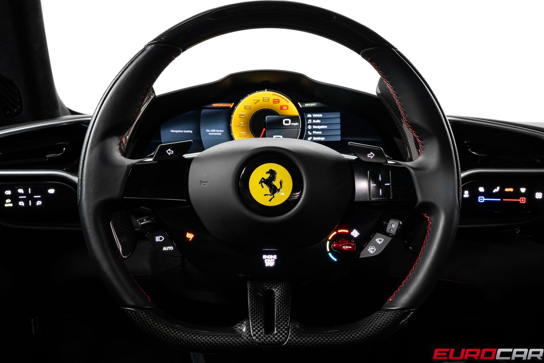 2023 Ferrari 296 GTB *CARBON STEERING WHEEL * PASSENGER DISPLAY*Image 30