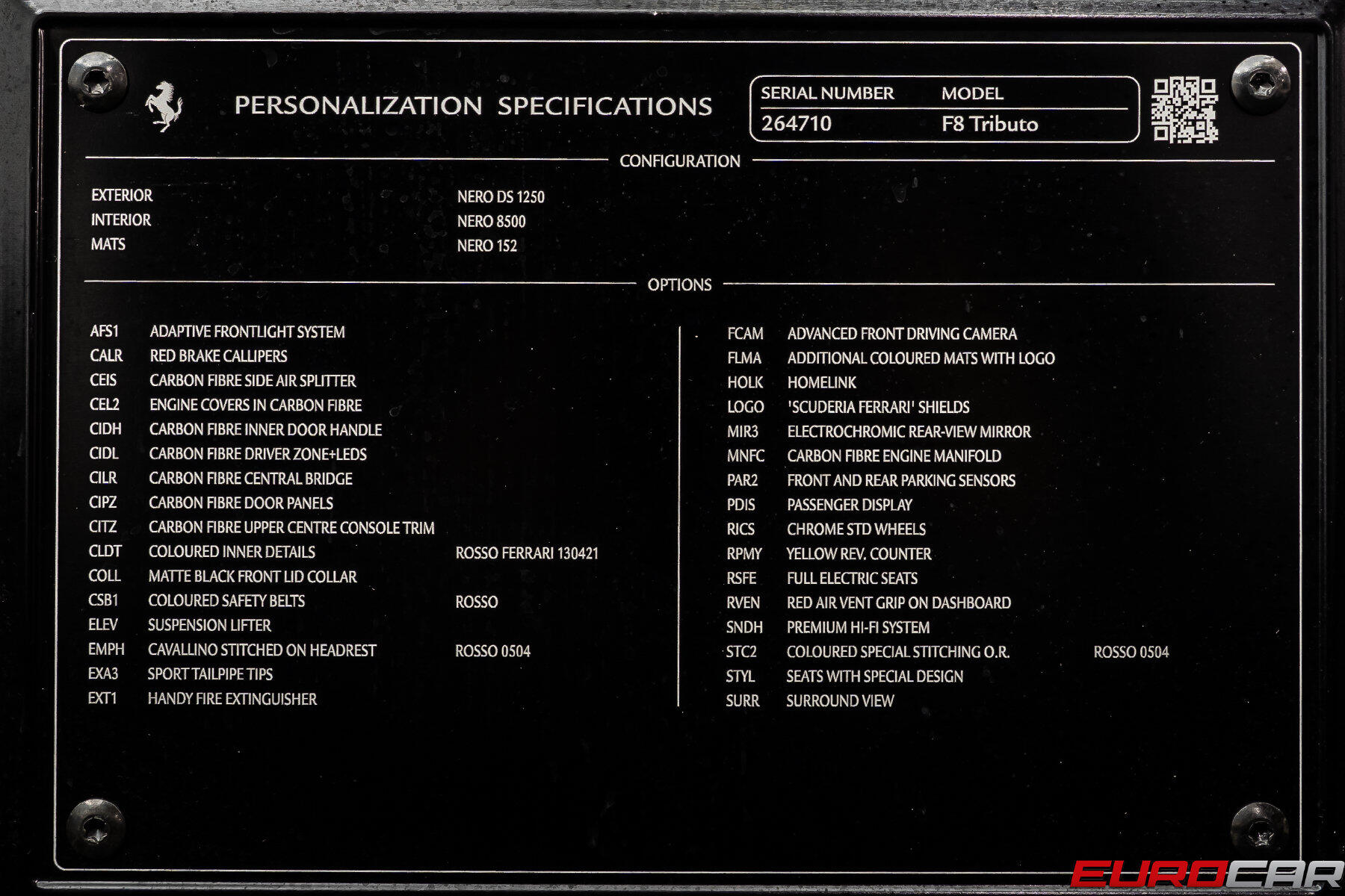 2021 Ferrari F8 Tributo *PASSENGER DISPLAY * FRONT LIFT*Image 11