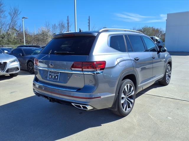 Used 2022 Volkswagen Atlas SEL Premium R-Line with VIN 1V2FR2CA6NC510471 for sale in Spring, TX