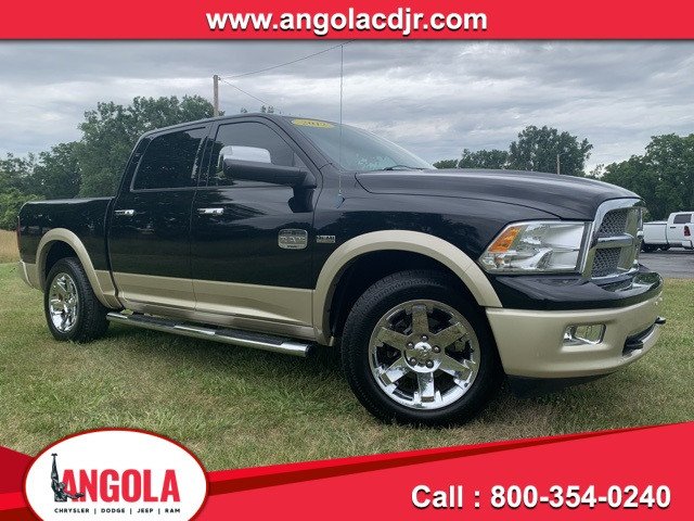 Used 2012 RAM Ram 1500 Pickup Laramie Longhorn with VIN 1C6RD7PT7CS247424 for sale in Angola, IN