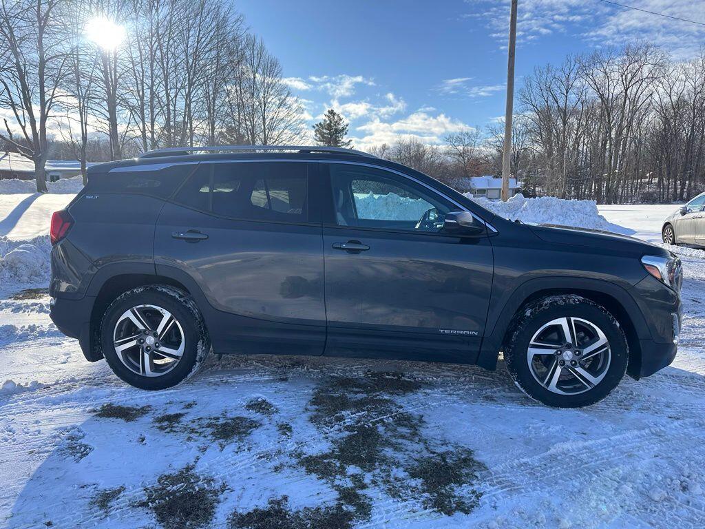 Used 2018 GMC Terrain SLT with VIN 3GKALPEVXJL370518 for sale in Angola, IN