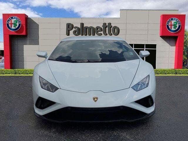 Used 2021 Lamborghini Huracan EVO with VIN ZHWUF5ZF6MLA16397 for sale in Miami, FL