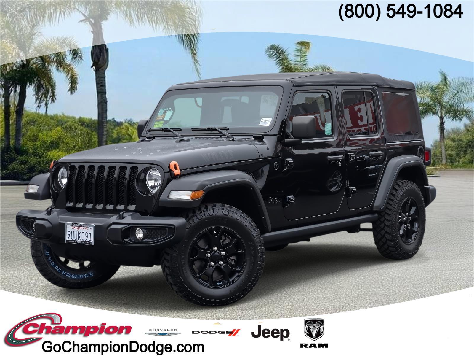 2021 Jeep Wrangler Unlimited Willys Sport's photo