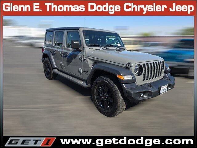 Used 2020 Jeep Wrangler Unlimited Altitude with VIN 1C4HJXDGXLW247110 for sale in Signal Hill, CA