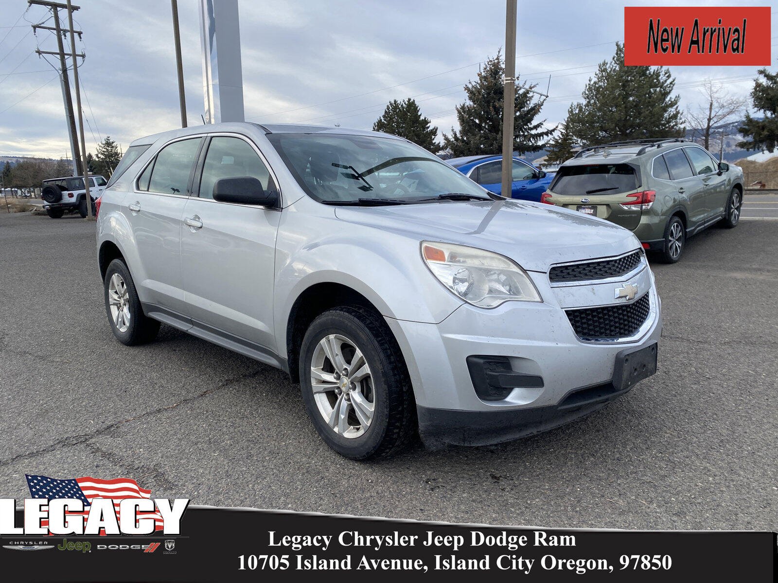 Used 2013 Chevrolet Equinox LS with VIN 2GNFLCEK8D6414533 for sale in Island City, OR