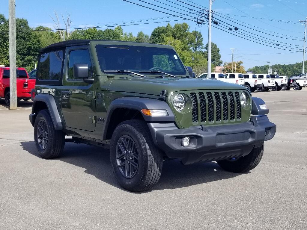 Used 2024 Jeep Wrangler 2-Door Sport S with VIN 1C4PJXAN5RW164529 for sale in Athens, TN
