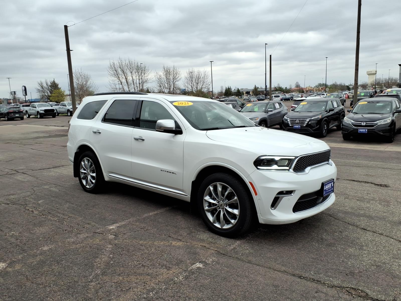 Used 2021 Dodge Durango Citadel with VIN 1C4RDJEG0MC765236 for sale in Mankato, Minnesota