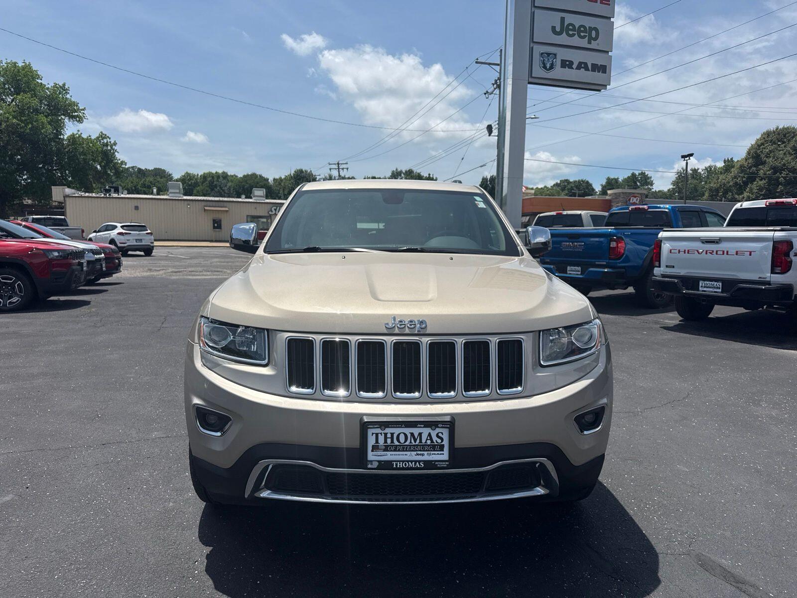 Used 2015 Jeep Grand Cherokee Limited with VIN 1C4RJFBG6FC104288 for sale in Petersburg, IL