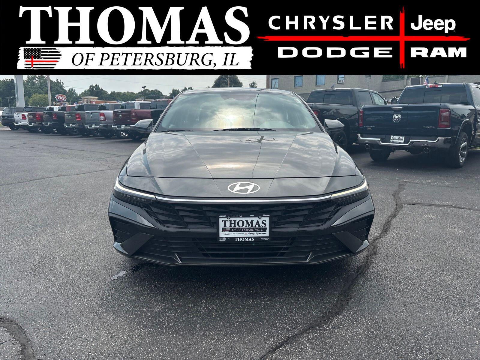 Used 2024 Hyundai Elantra SEL with VIN KMHLM4DG5RU787898 for sale in Petersburg, IL