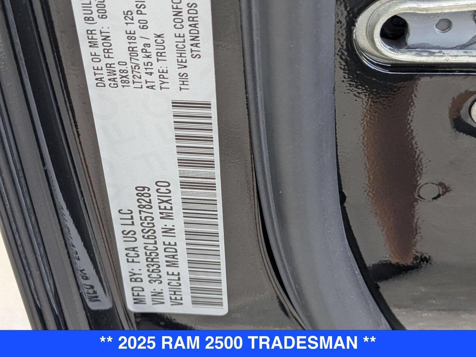 2025 RAM 2500 Tradesman - Photo 29